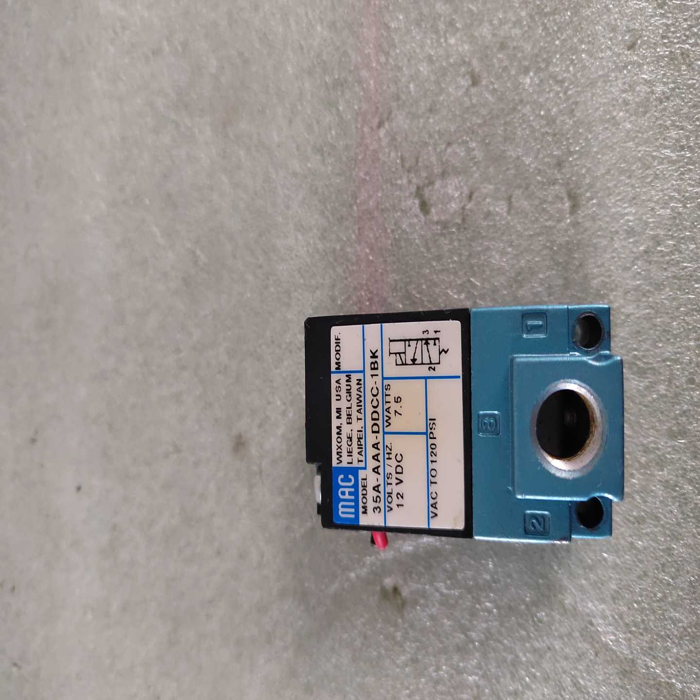 议价美国MAC电磁阀35A-AAA-DDCC-1BK拆机件