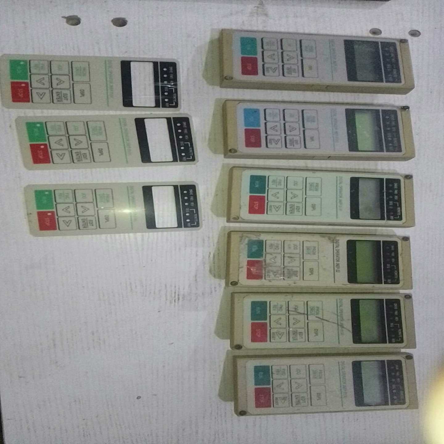 东元变频器面板JNEP一31型6个总价198元只包显示不缺字--议价商品