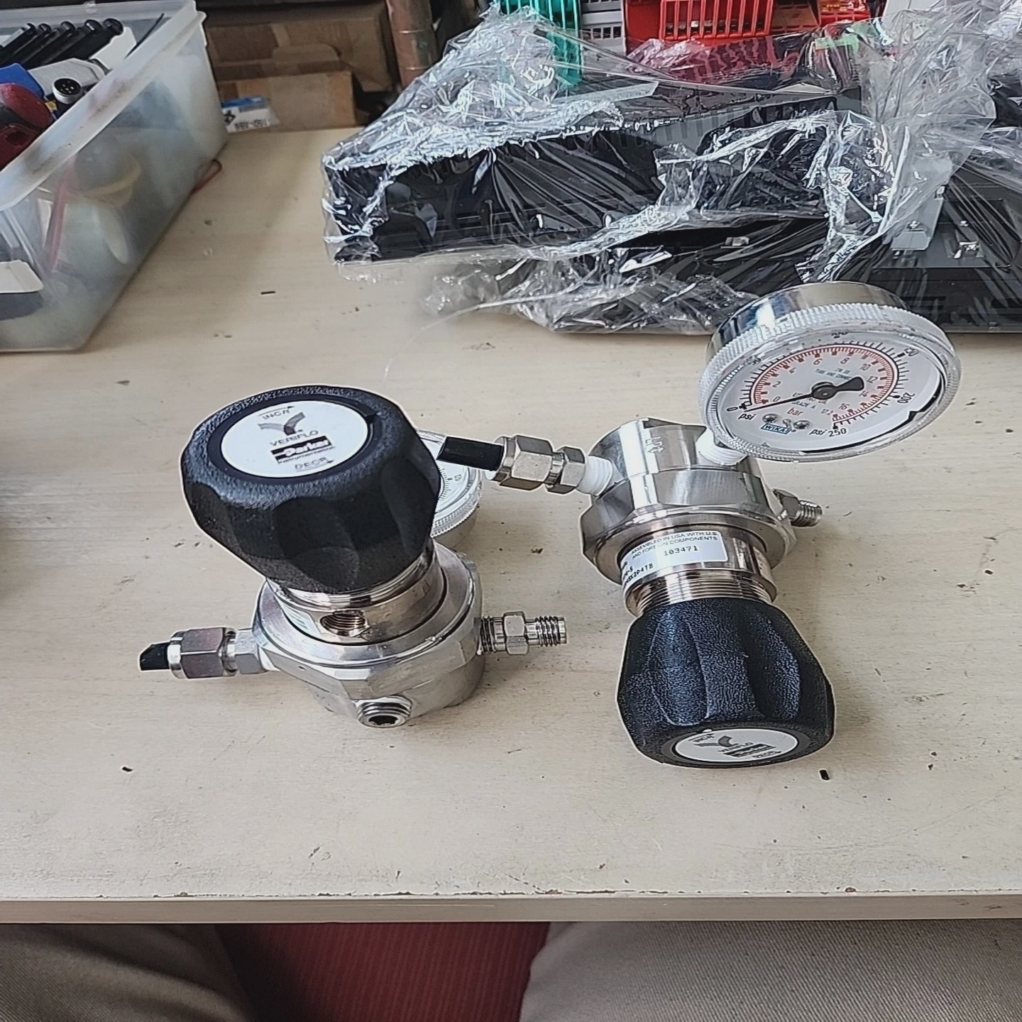 PARKERVERIFLO监管器,IR4004SK2P4TB,1/2英寸FNPT,10-250PSI