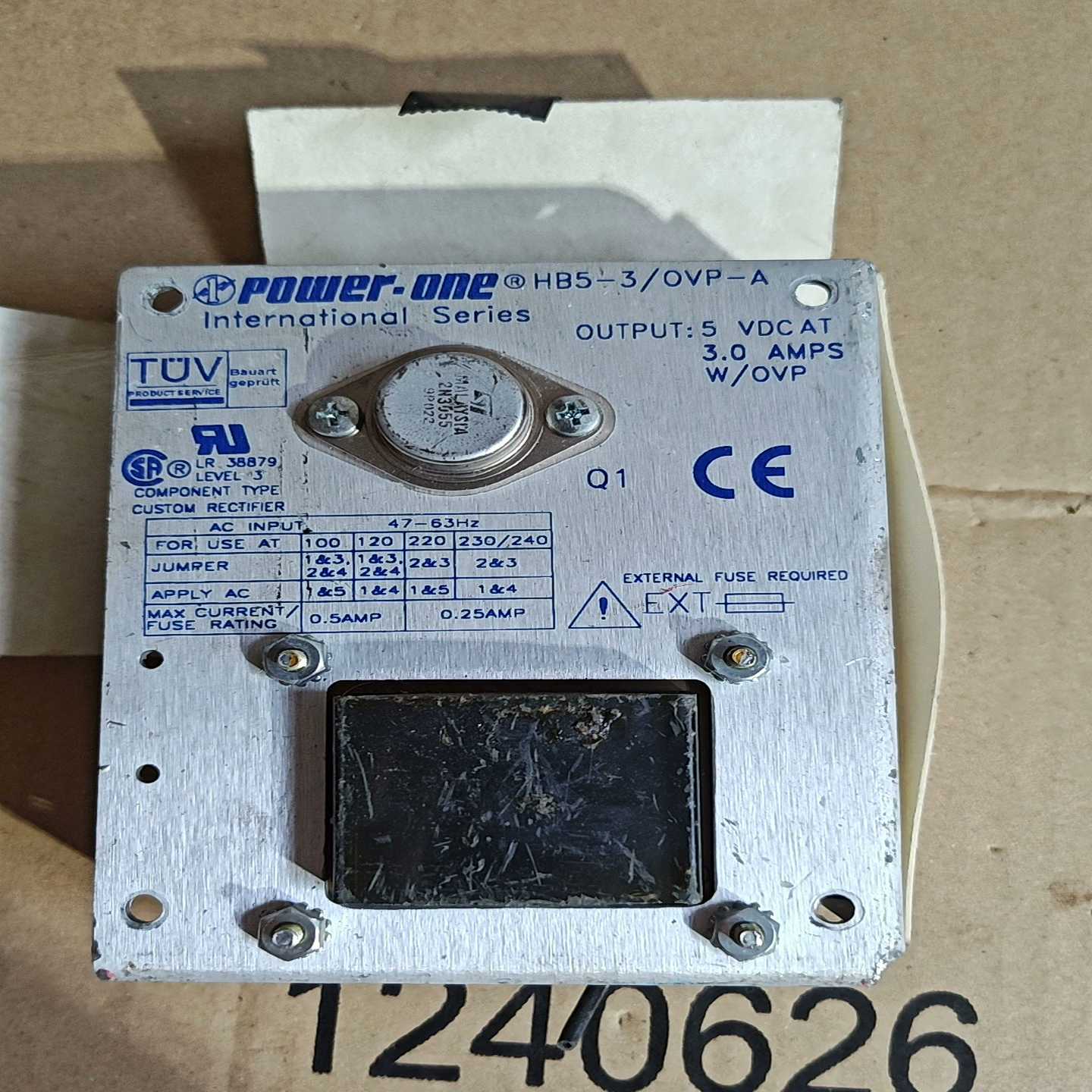 咨询-HB5-3/OVP-APOWER-ONE线性稳压电