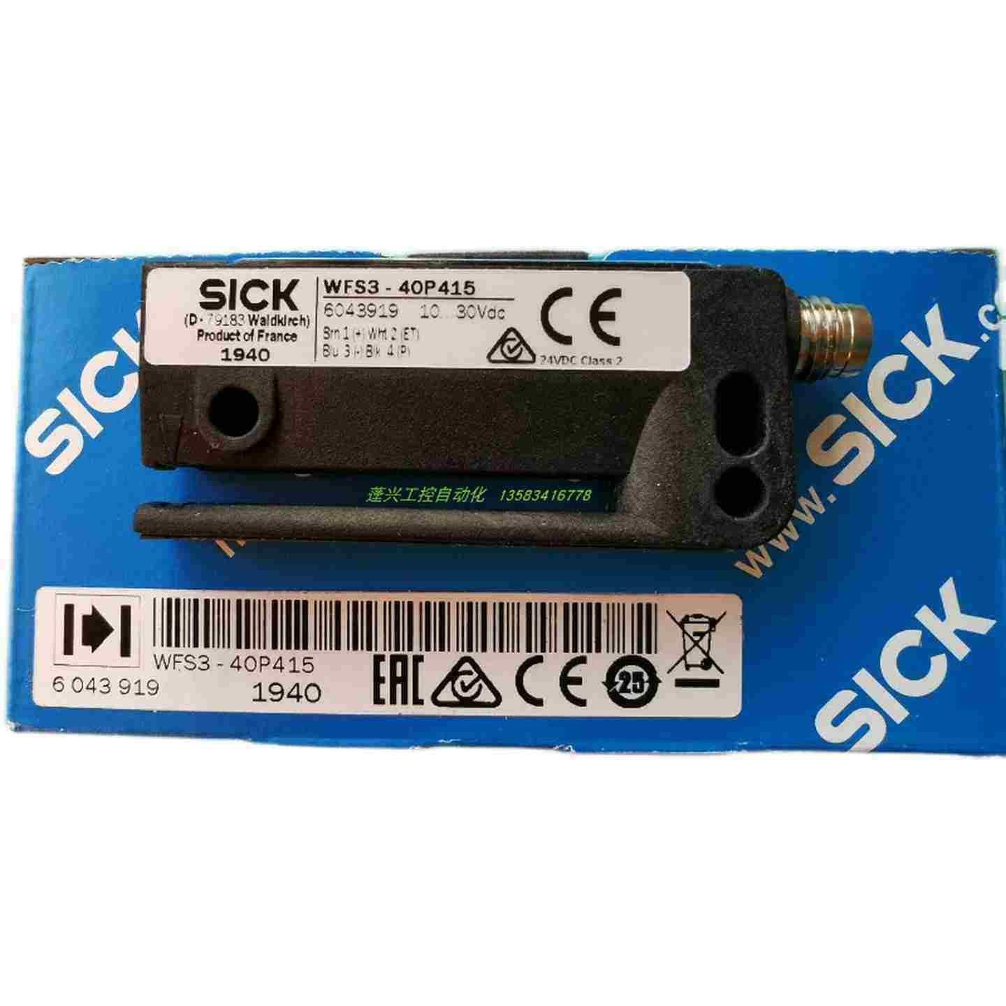 议价-全新原装SICK标签传感器U型槽型WFS3-4X0N415WFS3-40P