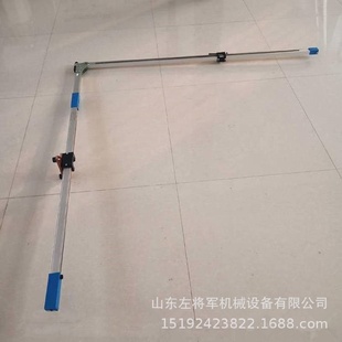 半轨型 L形轨道卡尺 半轨角度尺站台测量尺铁路丁字尺L道尺