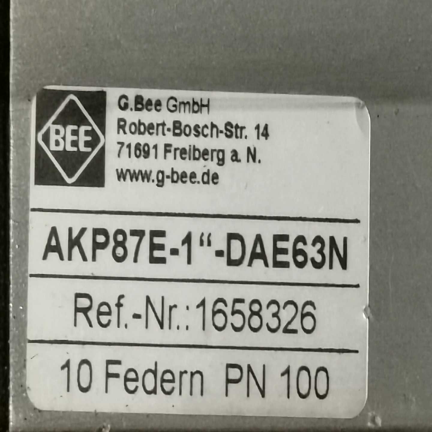 G.BEE AKP87E-1 DAE63N 175832~询价