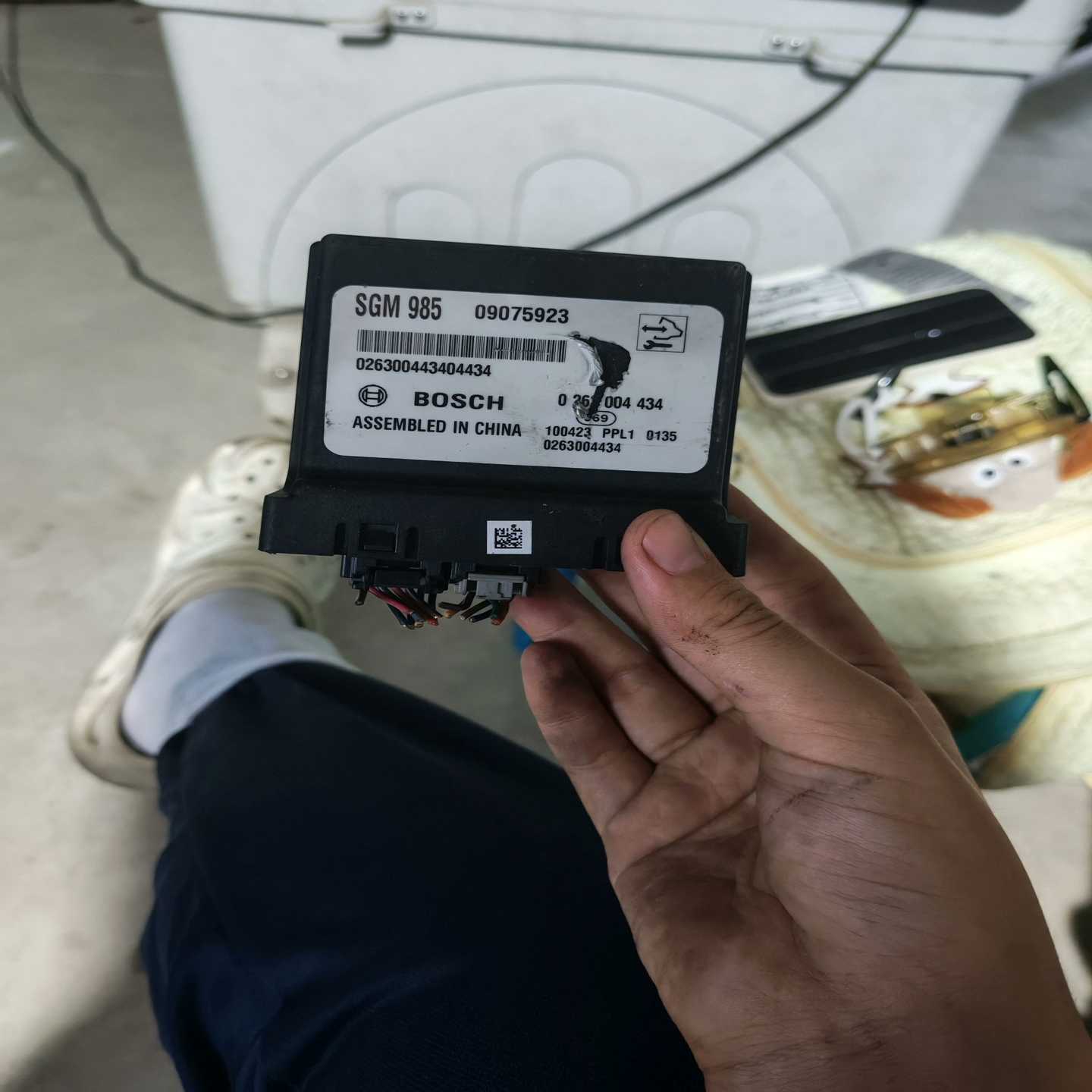 凯迪拉克赛威倒车雷达模块，博世原装拆车件，型号SGM985--议价商