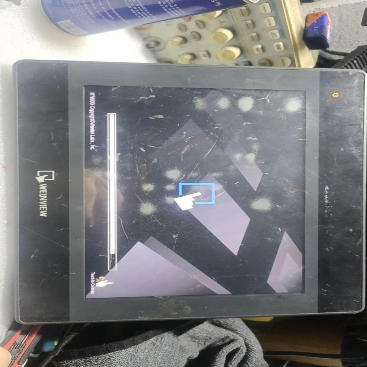 【请询价】威纶触摸屏型号TK6102iQ V6WV二手拆机威纶触摸屏