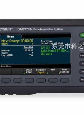 销售租赁Keysight/M是德科技DAQ970ADAQ973A数据采集系统