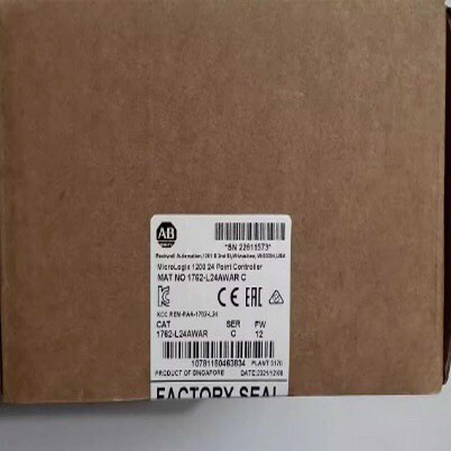 AB1762-L24AWAR罗克韦尔PLC库存询价