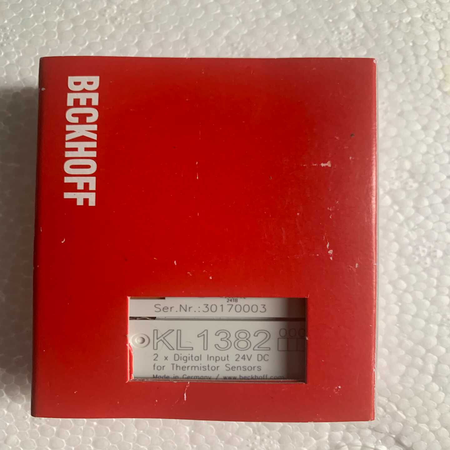 倍福模块KL1382原装正品包装齐全实物拍摄现货