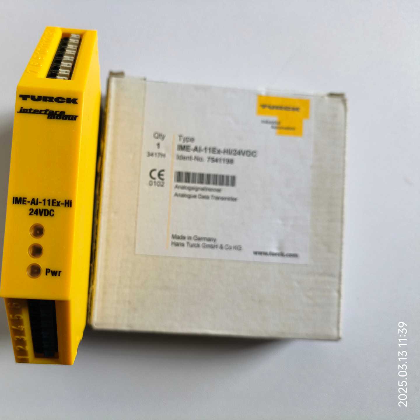 【议价】图尔克安全栅IME-AI-11EX-Hi24VDC