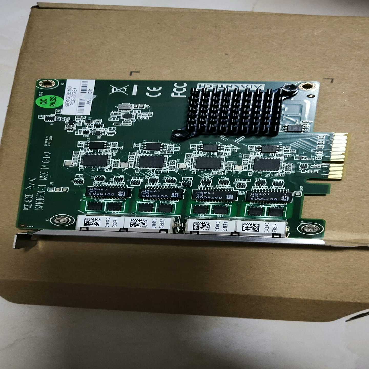 询价研华原装正品ADVANTECH/研华PCE-GIGE4四口