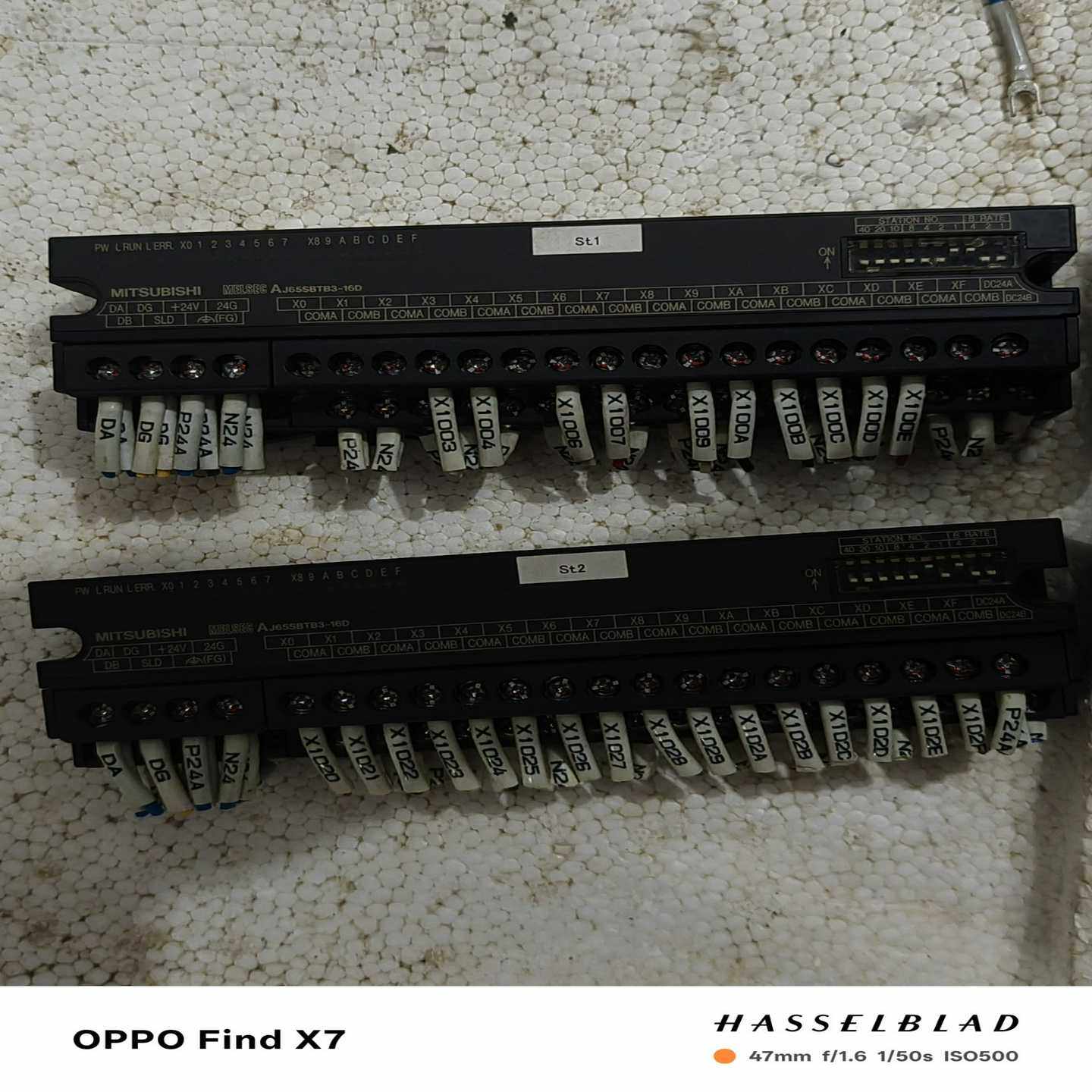 三菱远程模块AJ65SBTB3-16D，拆机件，实物拍摄，功--议价商品