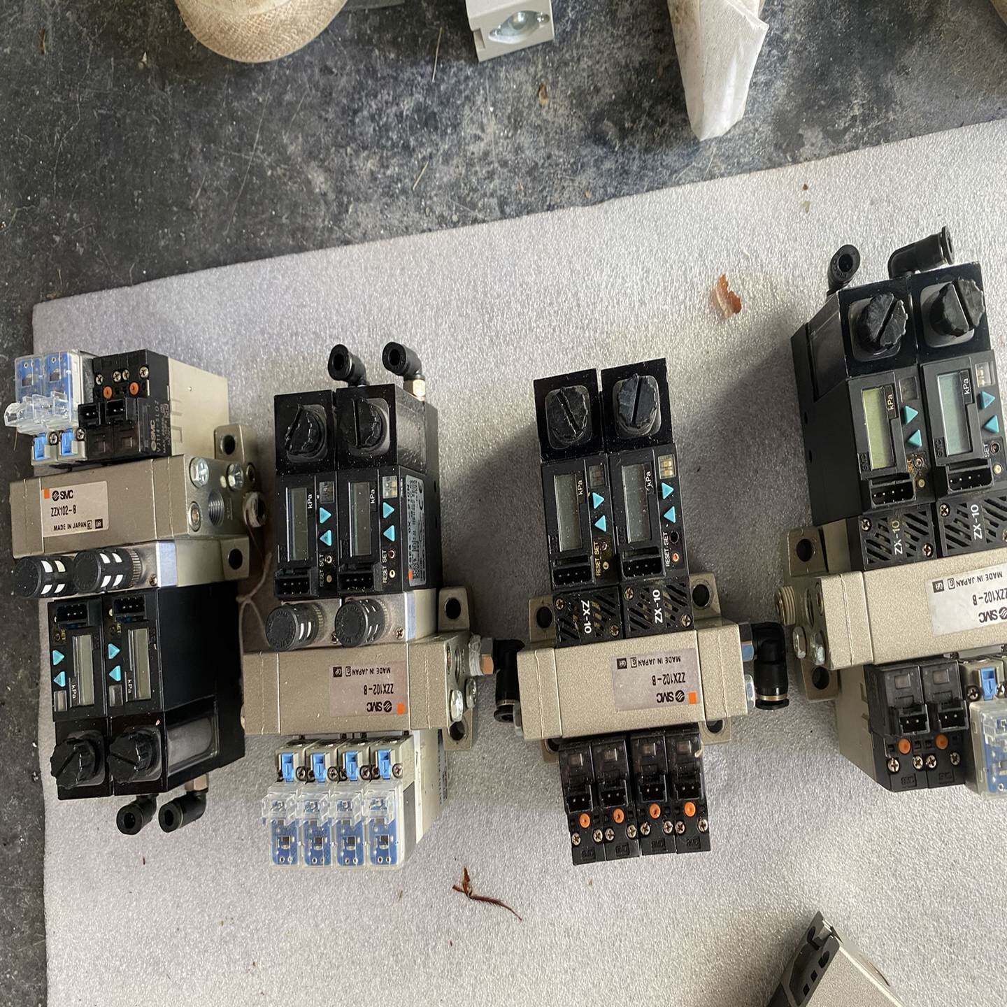 SMC真空发生器组件ZZX102-B 图片显示4套打包处理标~议价