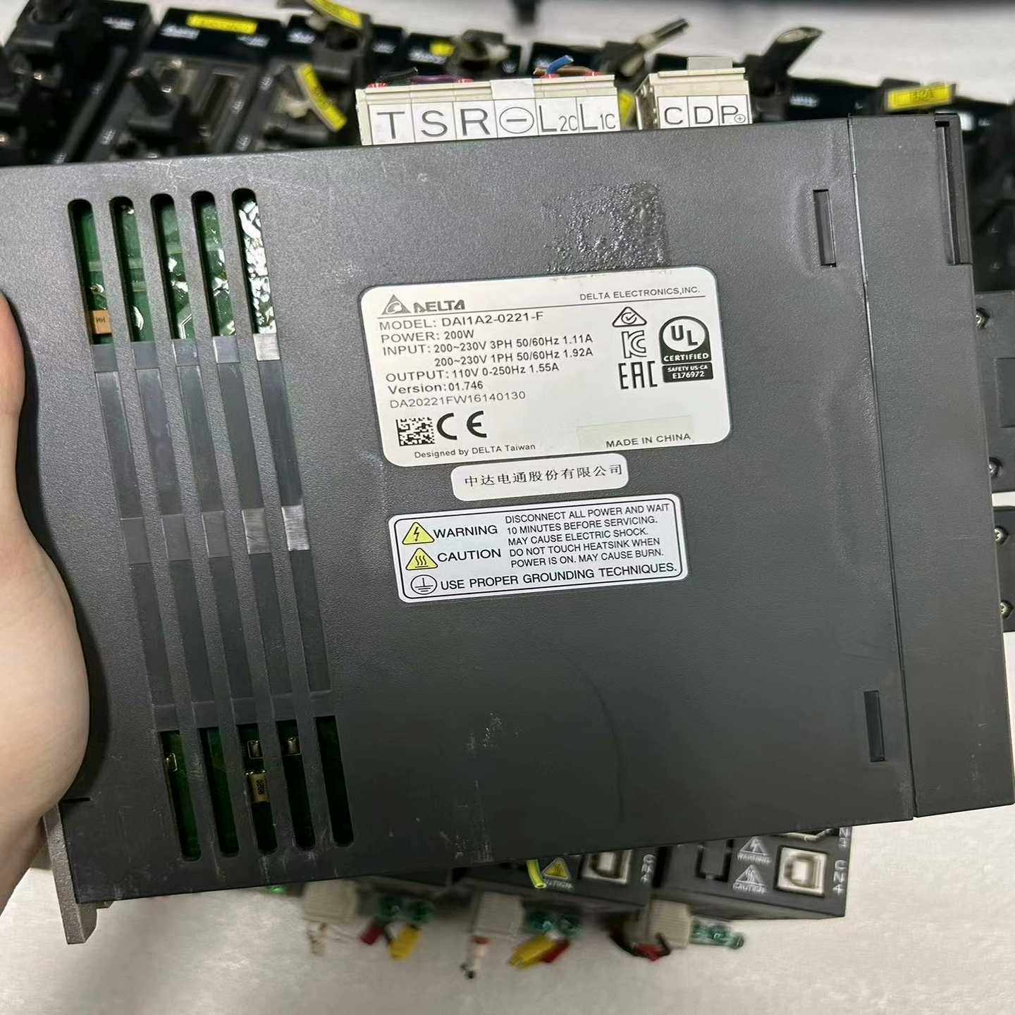 台达驱动器DAI1A2-0221-F，正常，有量询价