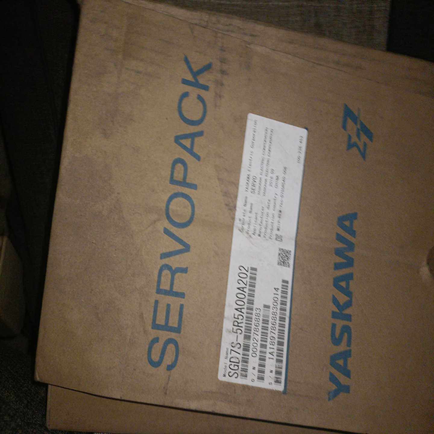 安川伺服驱动器SGD7S-5R5A00A询价