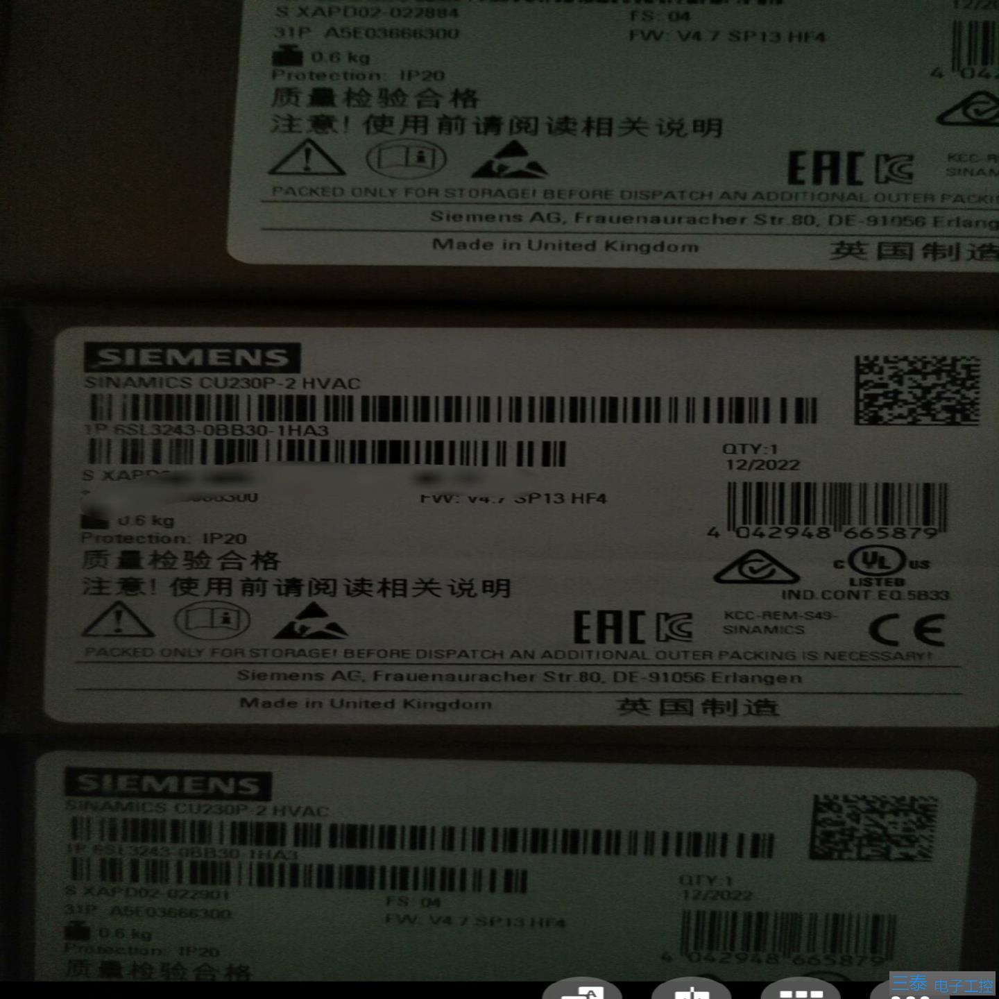 6SL3243-0BB30-1HA3，议价