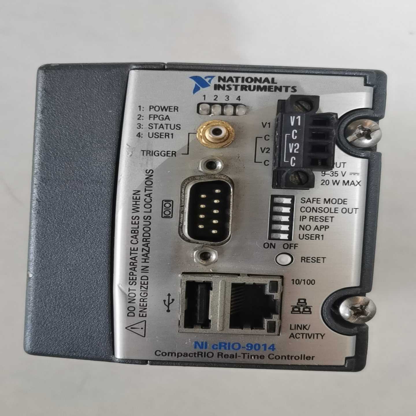 NIcRIO-9014实时控制器，成色几乎全新，功能完