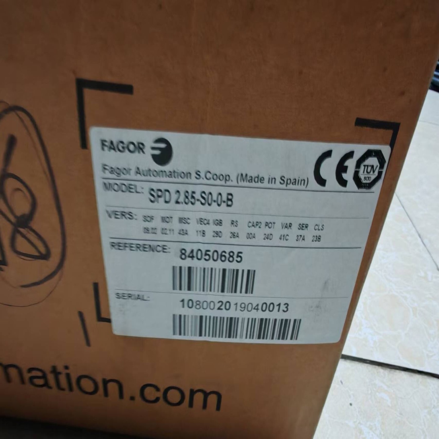 发格SPD2.85S0-0-B驱动器询价