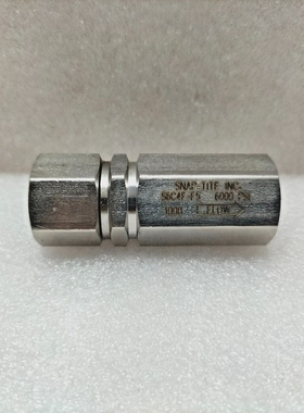 SNAP-TITES6C4F-F5INLINECHECKVALVE6000PSI