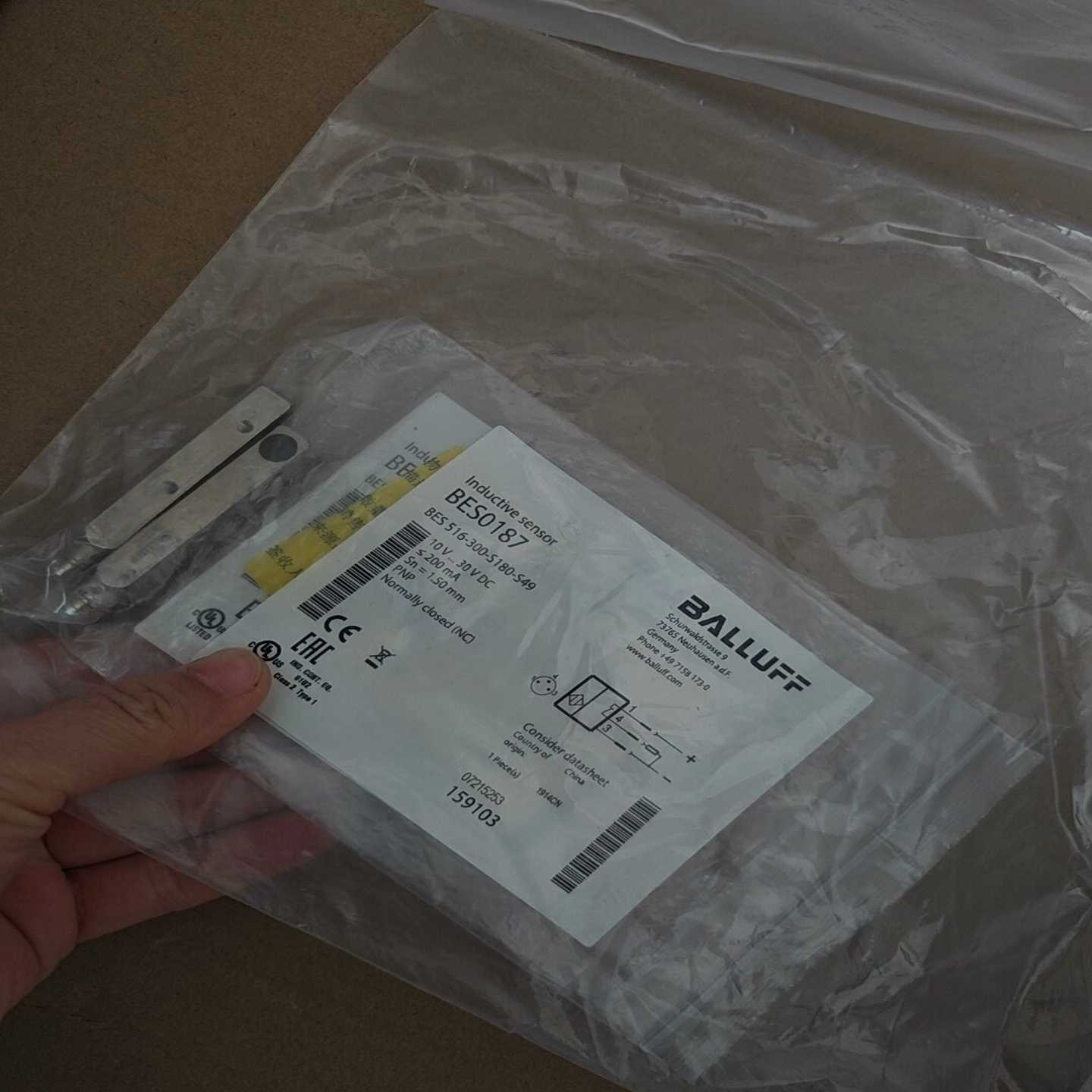 BALLUFFBES0187巴鲁夫接近开关传感器BE询价