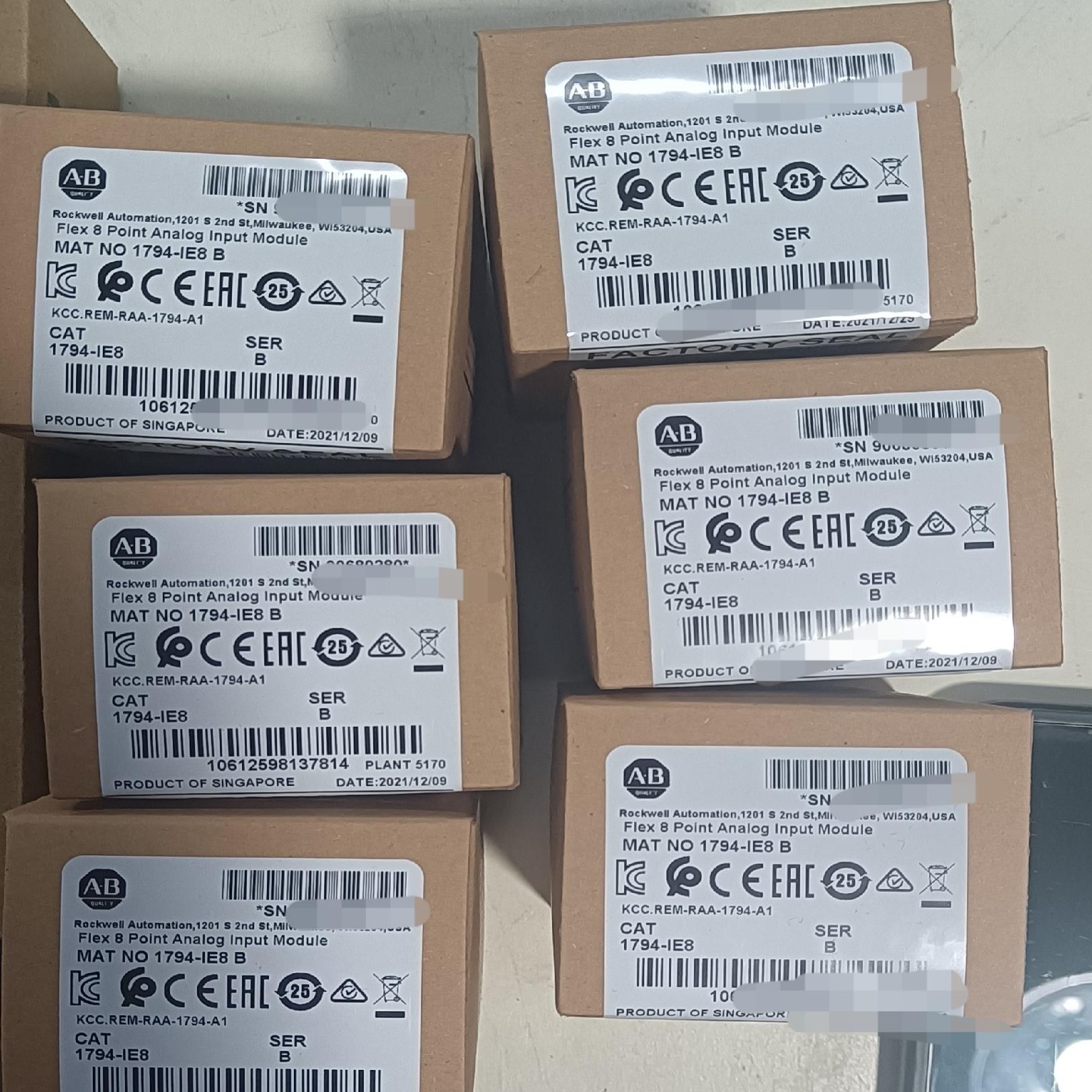 售前询价AB罗克韦尔1794-IE8现货里海电子