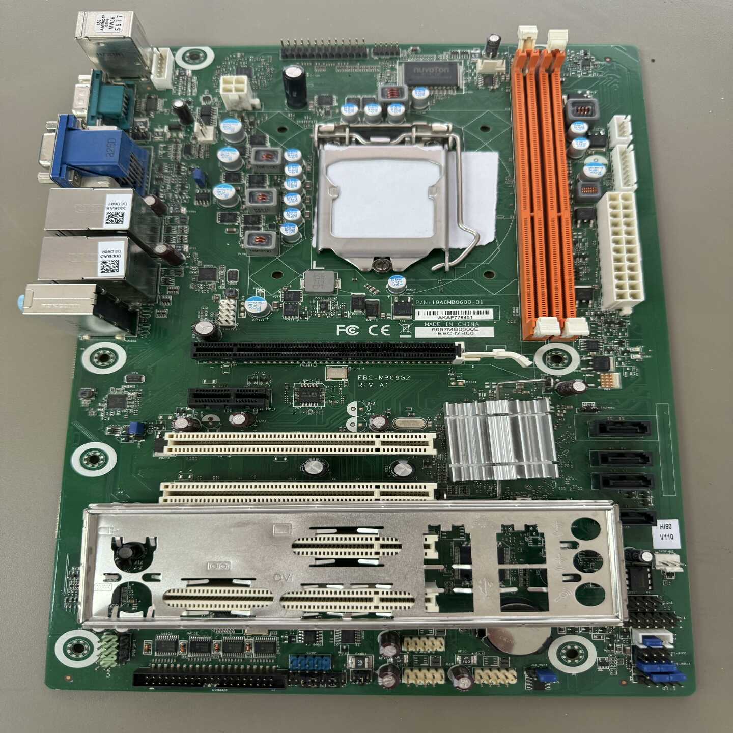 研华科技EBC-MB06G2REV.A1工控机主板询价