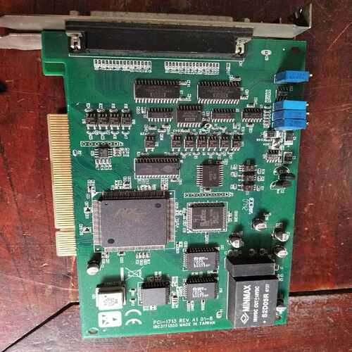 研华 数据采集卡PCI-1713 REV A1 01-8工业~询价