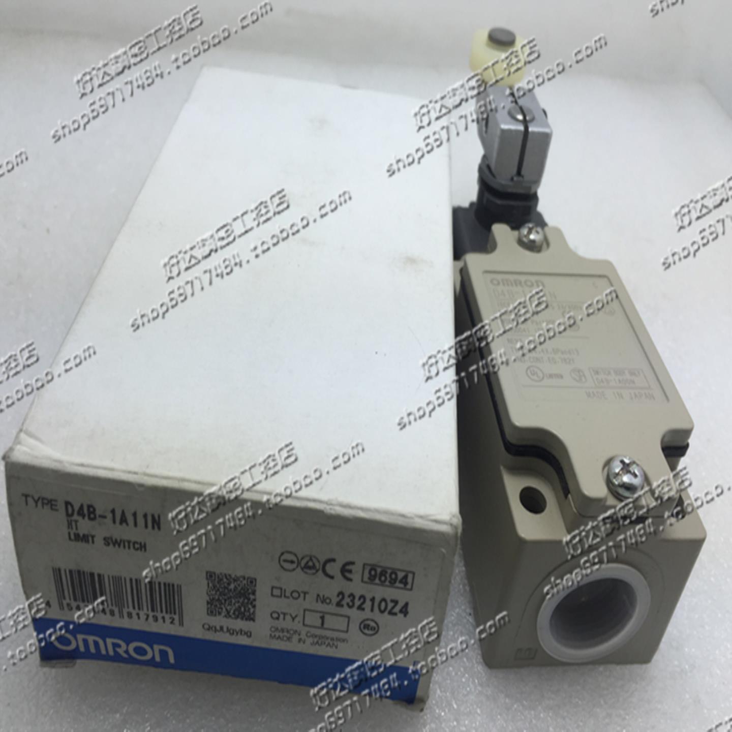 原装正品欧姆龙安全限位开关D4B-1A11ND4B-2A11ND4B-4A11N