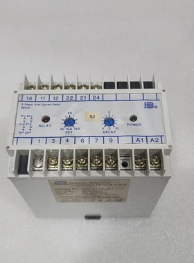 BASLERELECTRICBE3-51-3E1E1CURRENTRELAY932000011024VDC