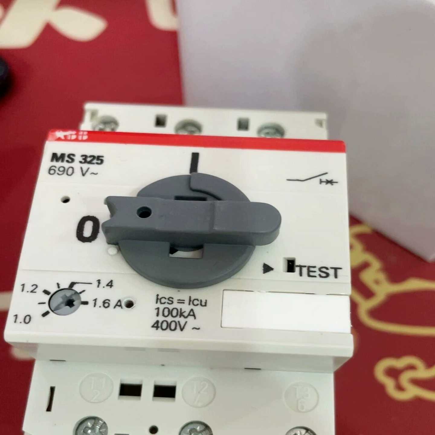 议价原装ABB马达断路器MS325-10.63-1A现货