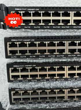 戴尔/DELLS4048T-ON万兆交换机48口万兆电--议价商品