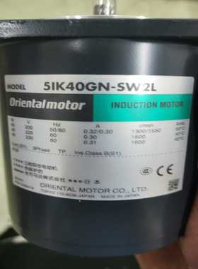 东方马达电机。型号5IK50GN-SW2L成色很新。没有--议价商品