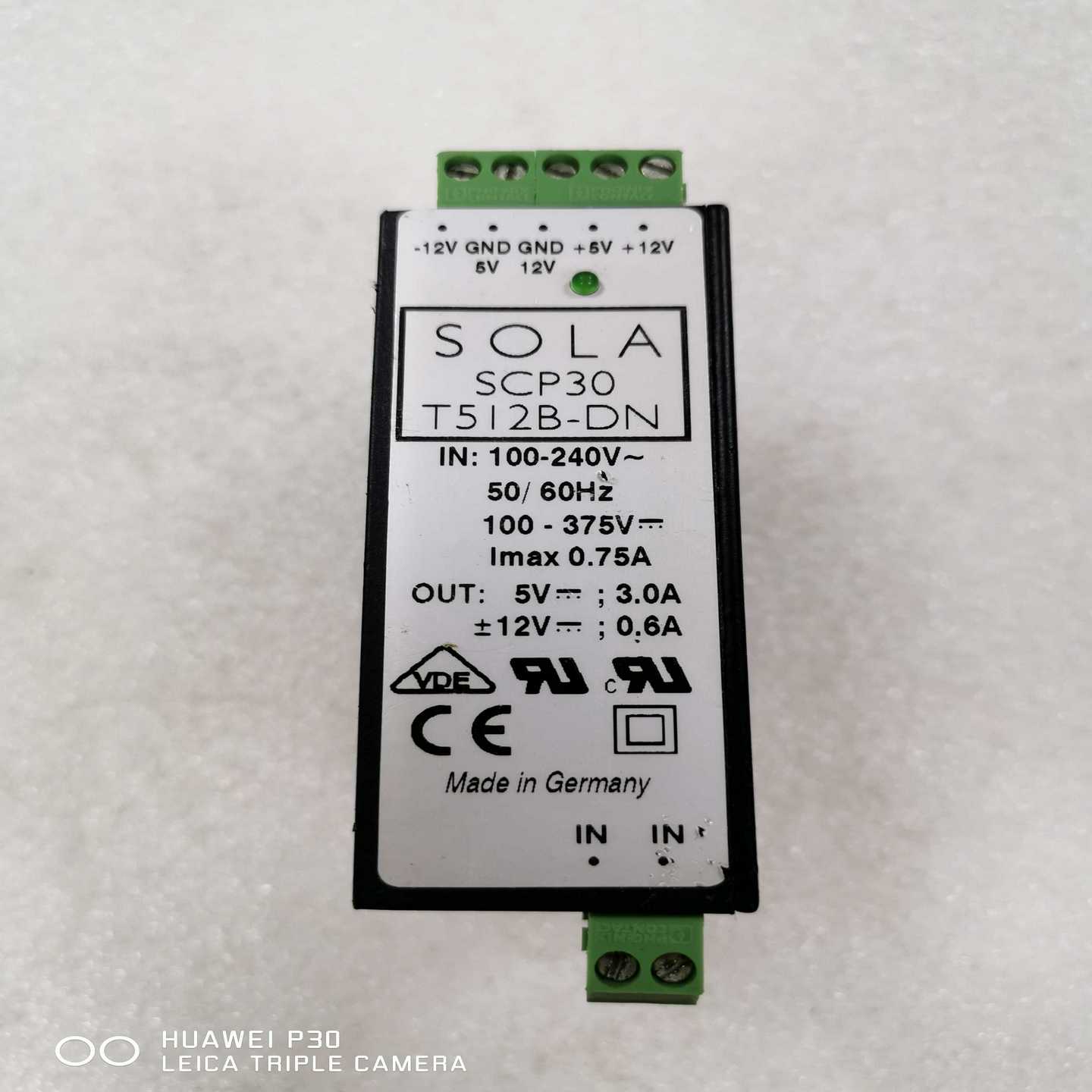 配件美国SOLA开关电源SCP30 T512B-DN包好包邮议价