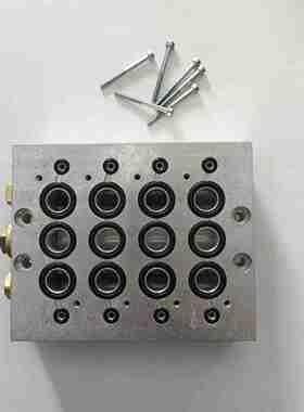 议价-V61B513AV61B611ANORGREN电f磁阀底座4位原装底座底