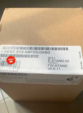 【议价】未拆封6ES7313-5BF03-0AB0产品质保一年适用