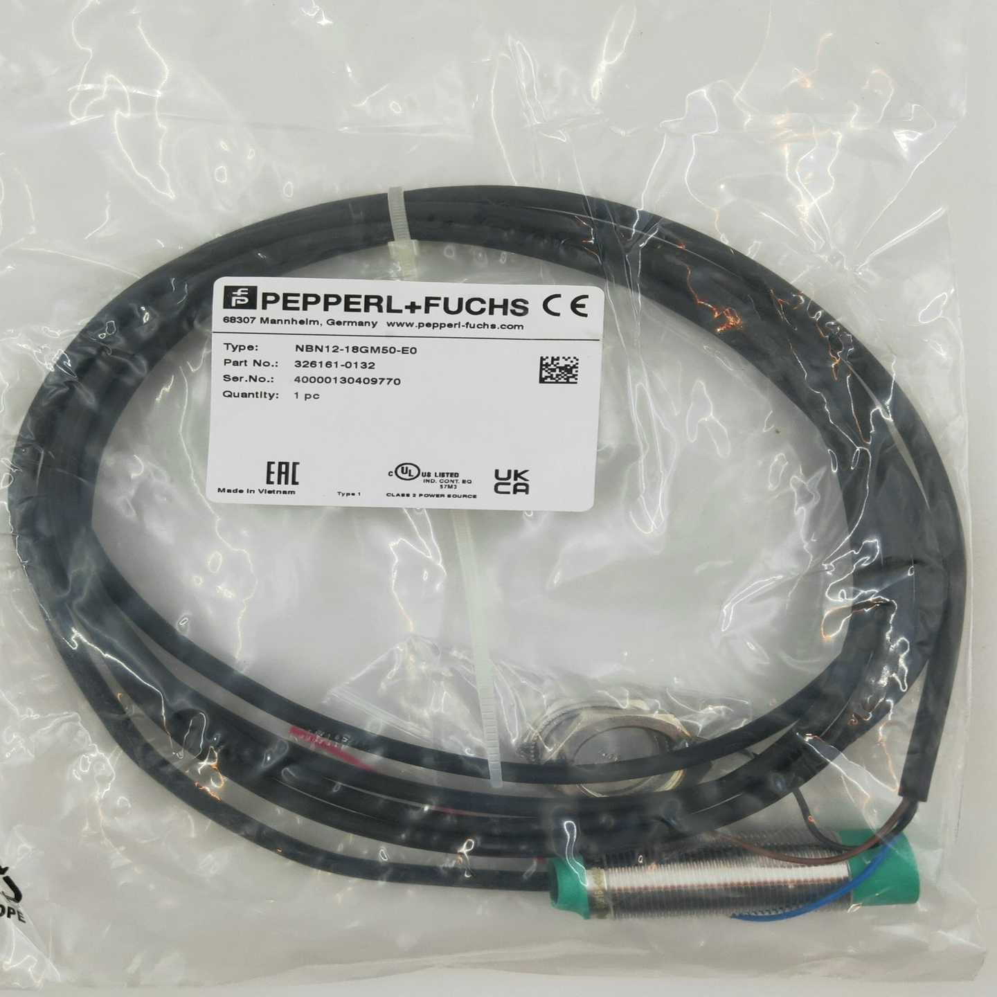 倍加福接近开关NBN12-18GM50-E0传感器议价