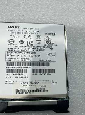 日立服务器原装拆机400gbsas固态硬盘0通电一--议价商品