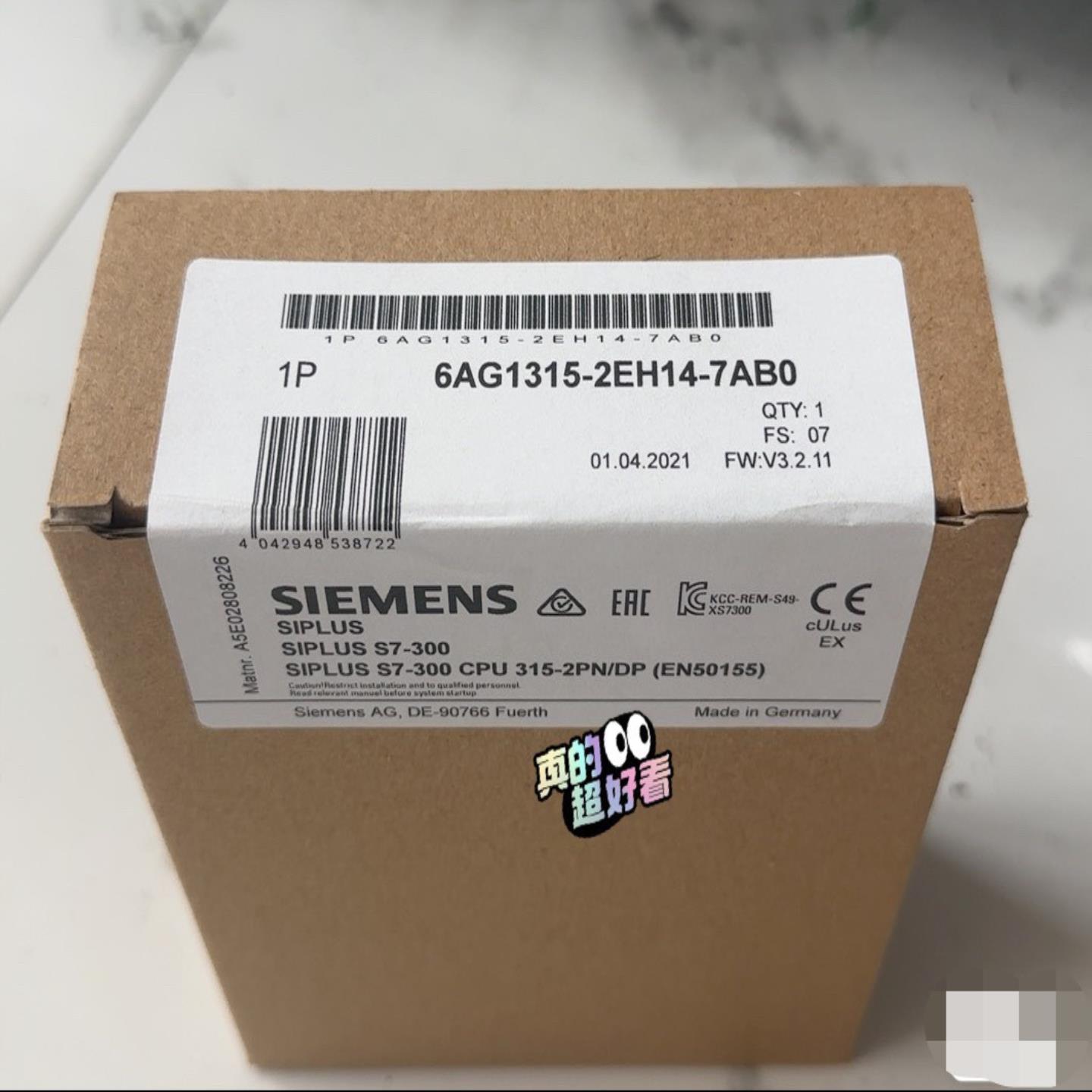 6AG1315-2EH14-7AB0  6AG1 315-2【卡奥电子】