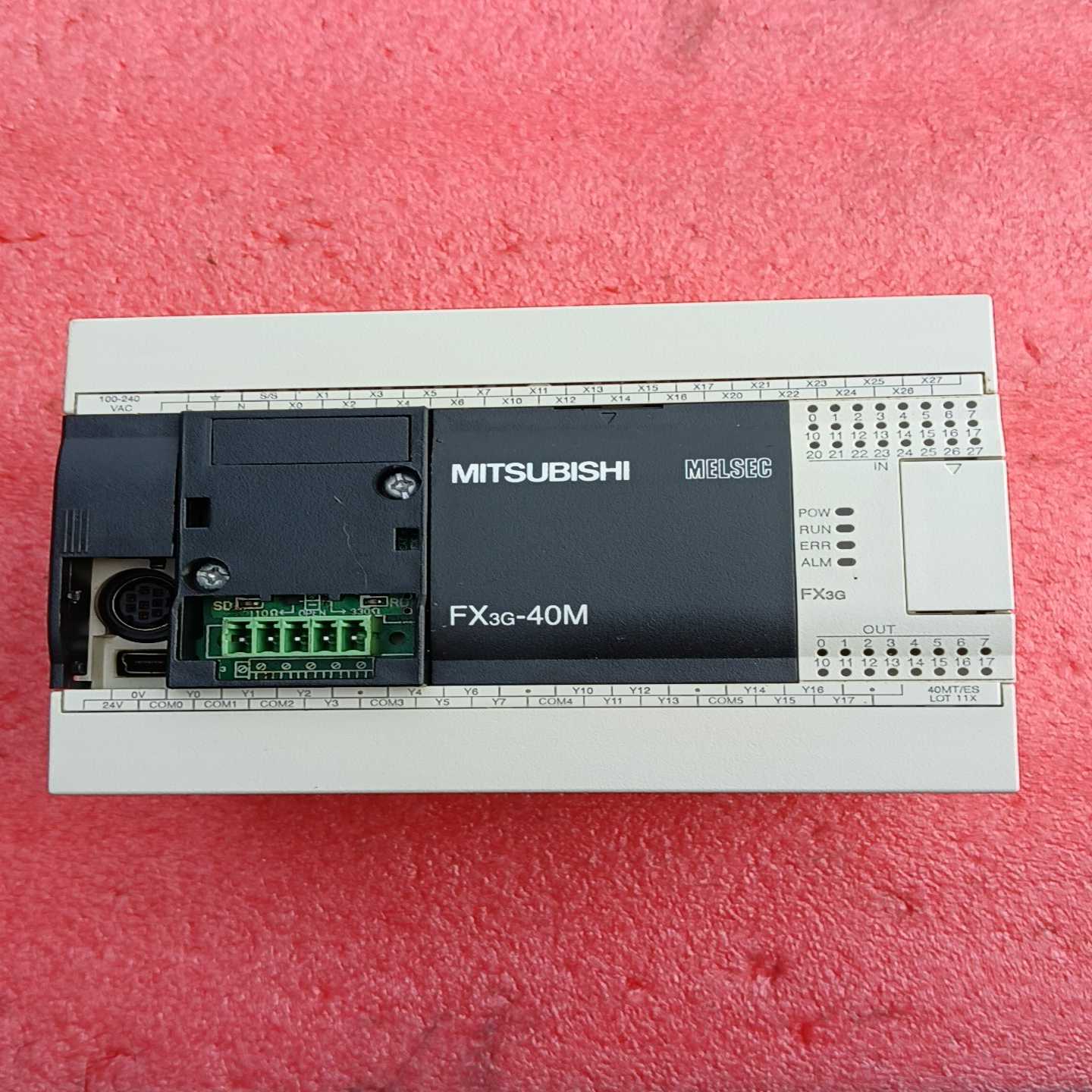 原装正品三菱FX3G-40MT/ES-A一台--议价商品