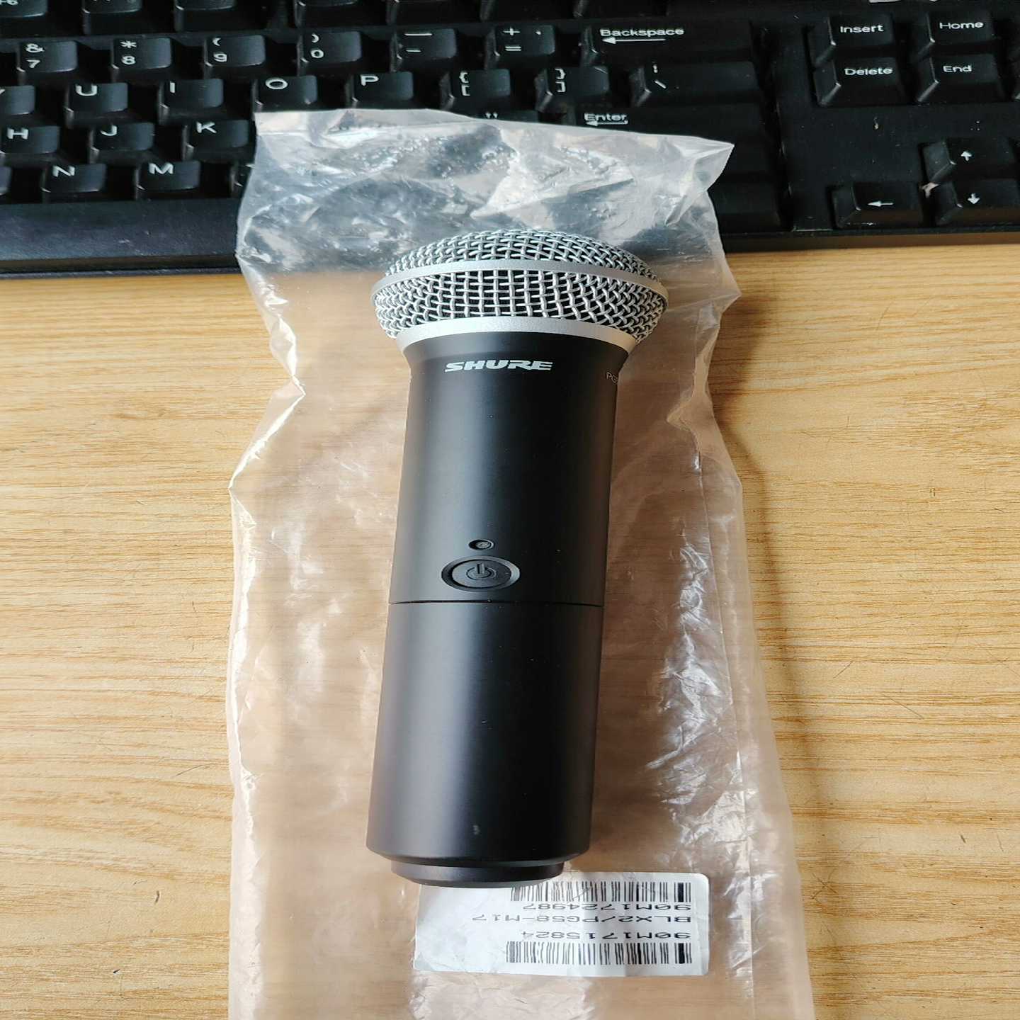 全新SHUER/舒尔无线麦克风话筒，型号：BLX2-PG58