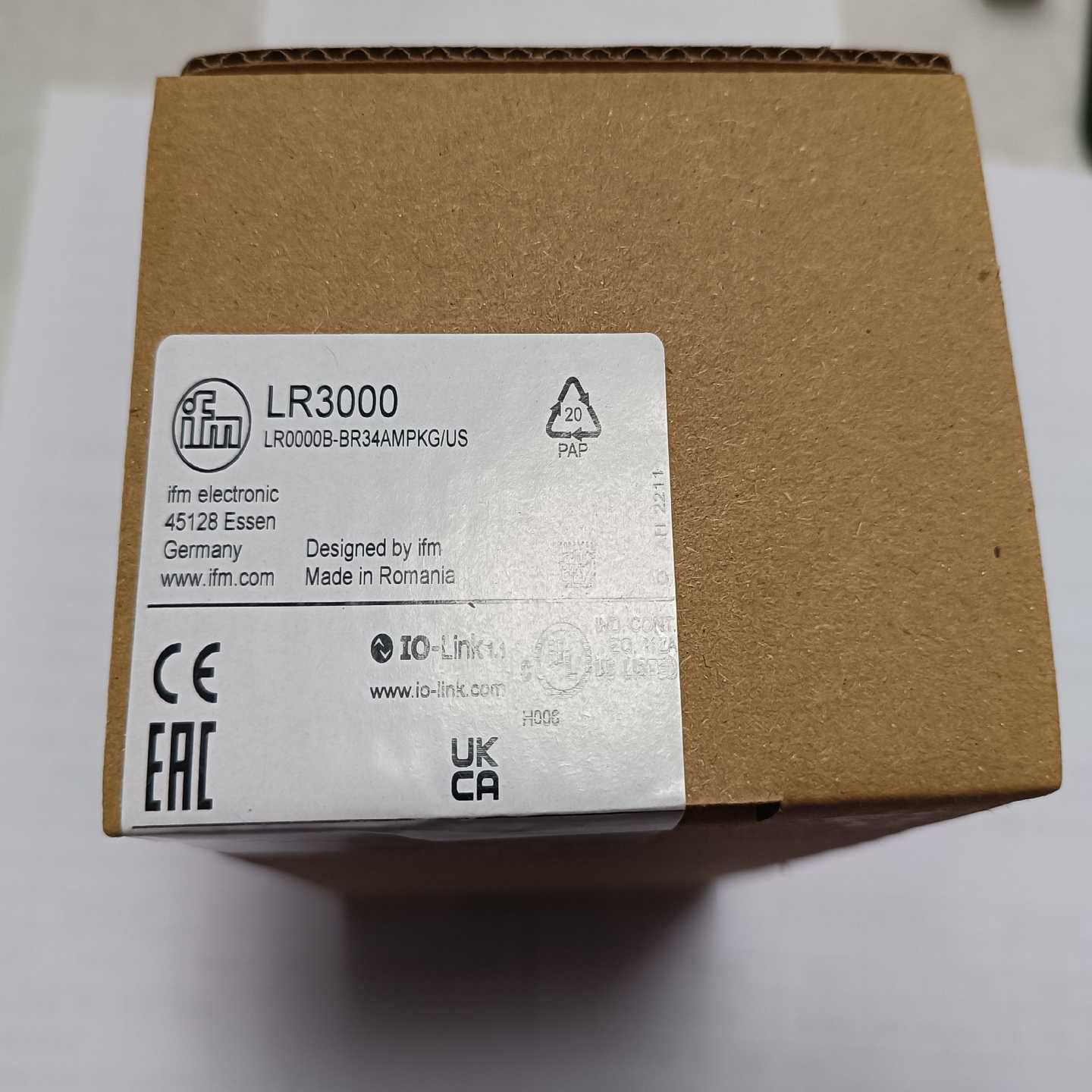 [钉子]德国IFM/易福门液位传感器LR3000，。询价