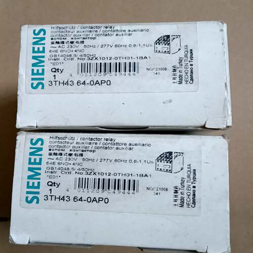 接触器 3TH4364-0AP0  AC230V  数~询价
