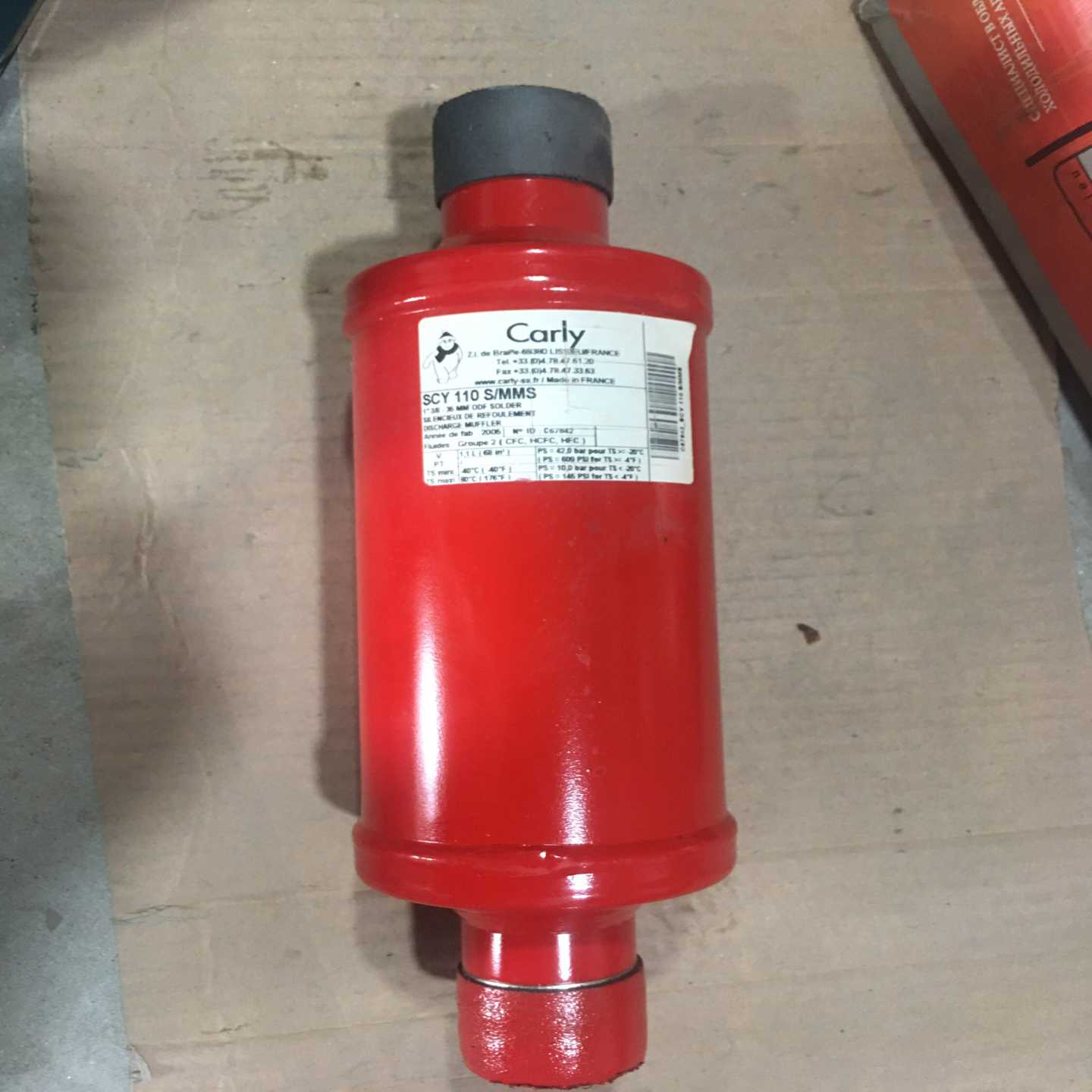 全新原装法国carly干燥过滤消音器scy110s/mms一-议价