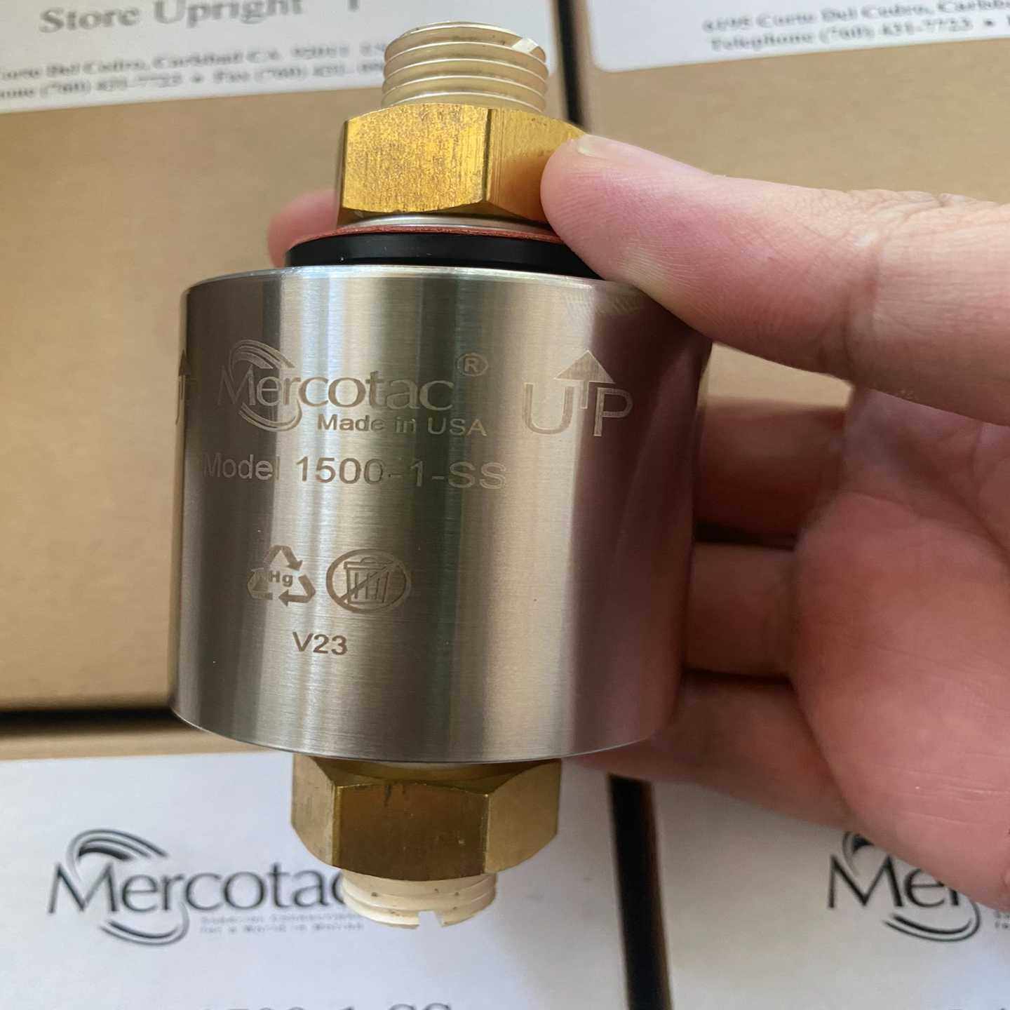 咨询-Mercotac滑环1500-1-SS，