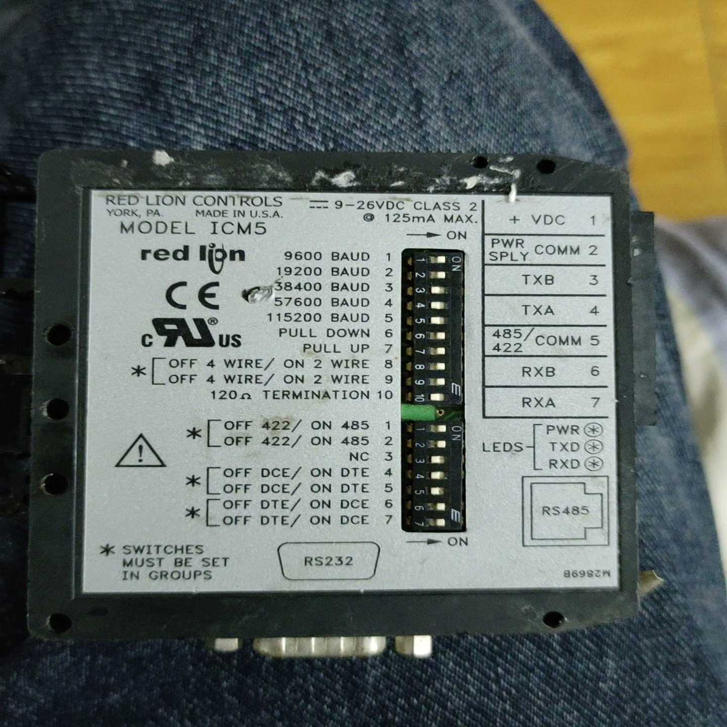 风速仪信号转换模块RED LION ICM5[浩蓉商户]