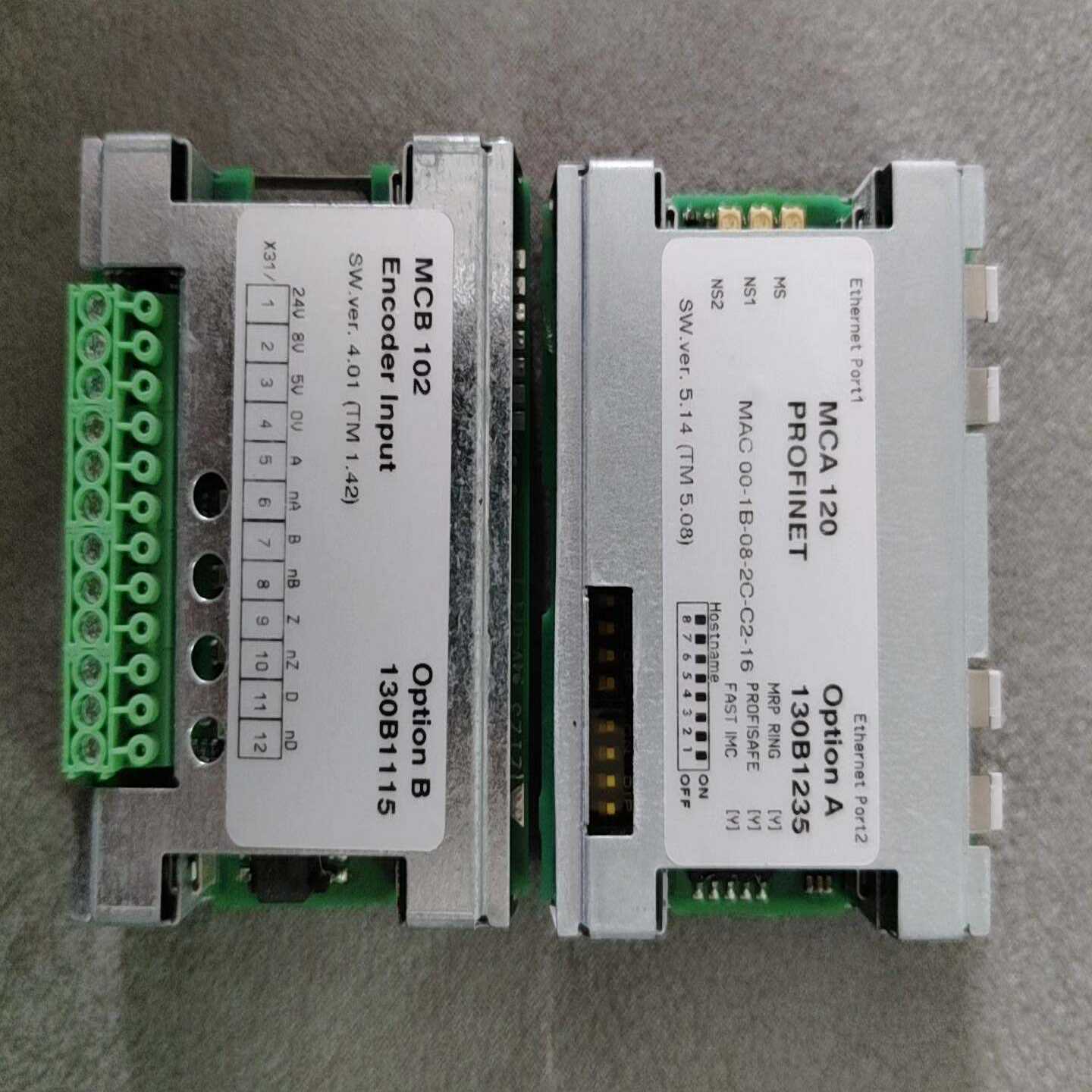 丹佛斯变频器通讯卡编码器脉冲卡MAC120 MCB10