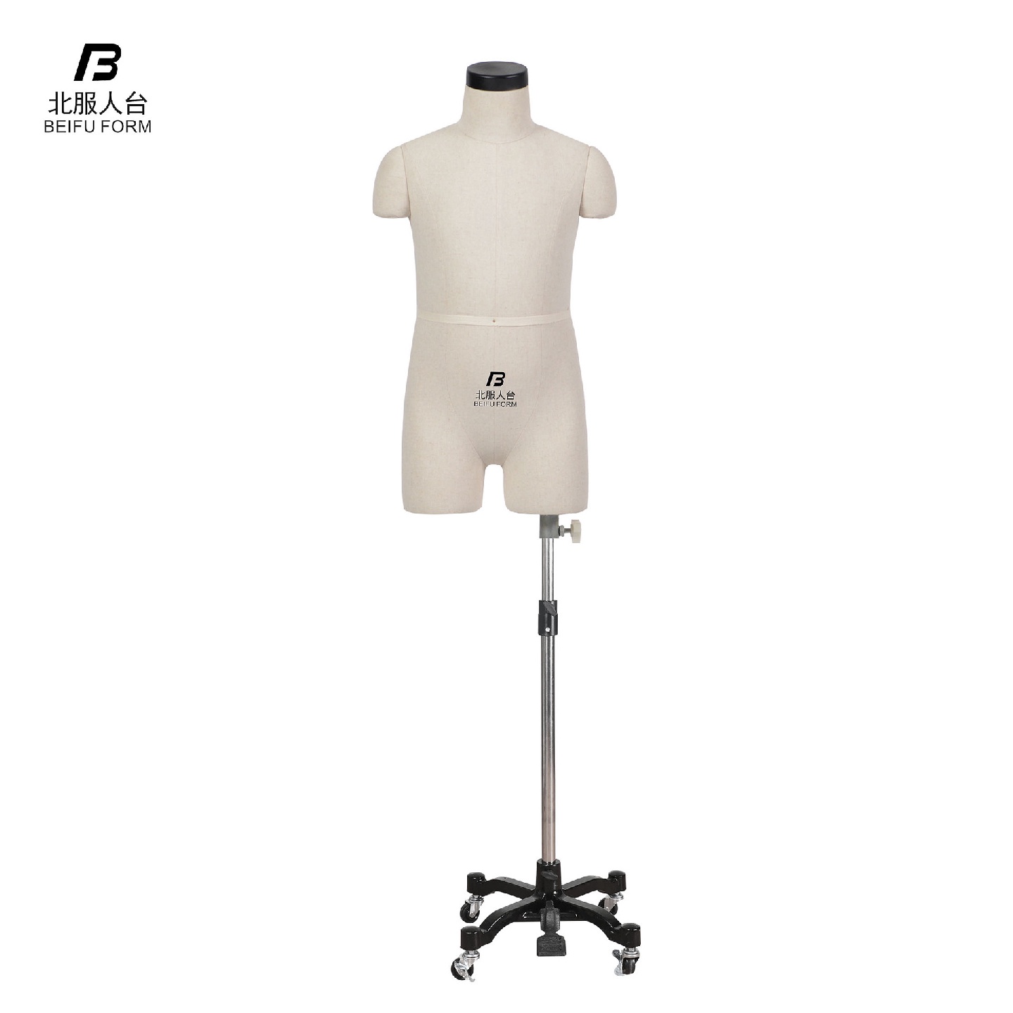 北服人台立体裁剪公仔国标儿童带腿模特道具打版设计裁剪人台