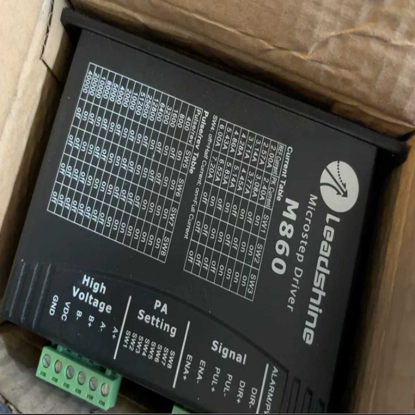 步进电机驱动器M860雷赛科技项目剩余两台全新未使