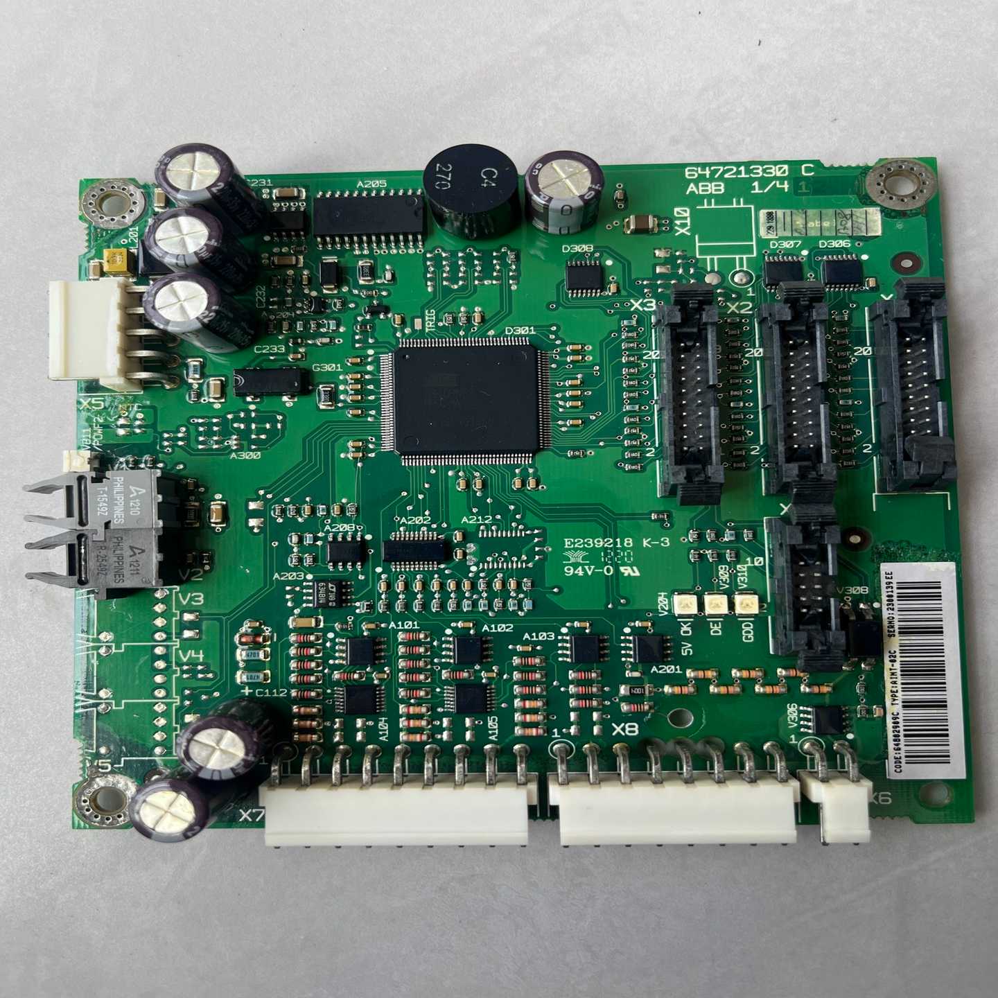 (工仔机械）ABBACS800变频器 光纤板 光纤信号板 型号：AINT