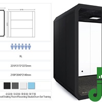 移動(dòng)可拆卸家庭影院書房樂器練習(xí)室私密空間練歌房睡眠艙隔音靜音