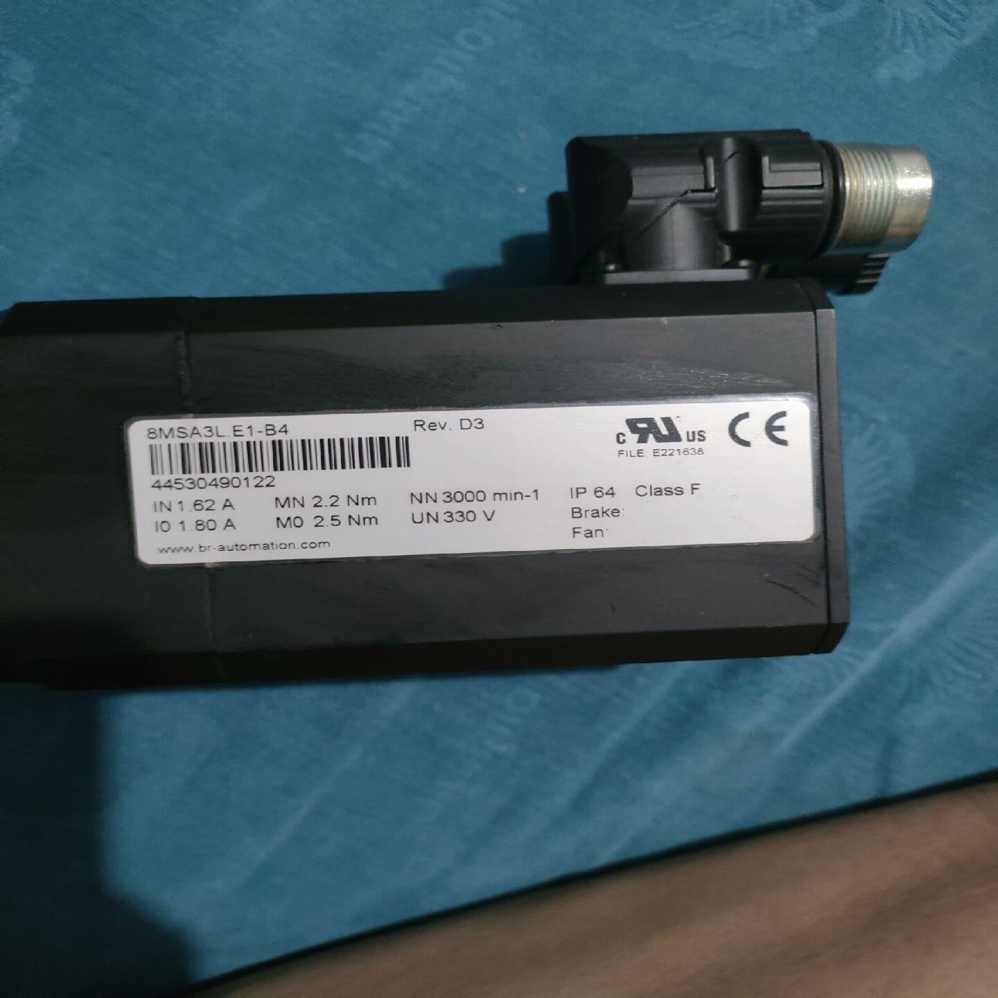 贝加莱伺服电机8MSA3L.E1-B4全新未使用。实物拍--议价商品